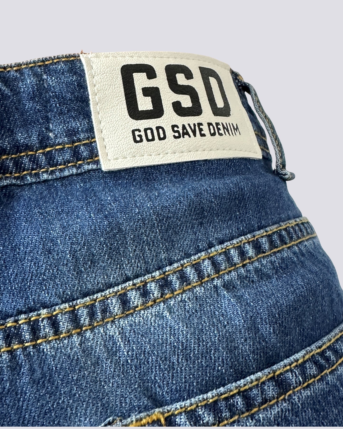 Gsd Jeans a Palazzo con rotture