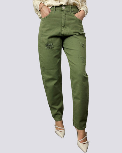 Gsd Jeans Carrot Militare