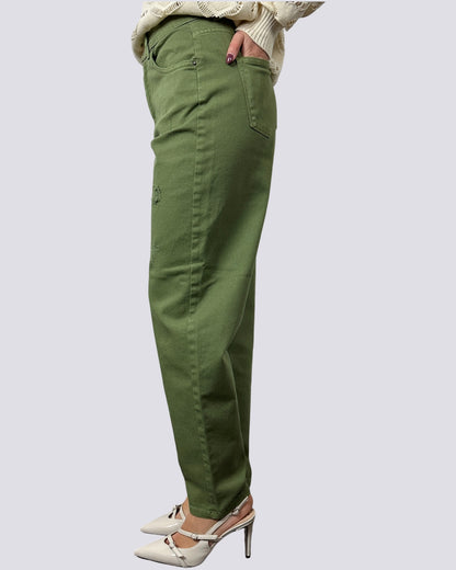 Gsd Jeans Carrot Militare