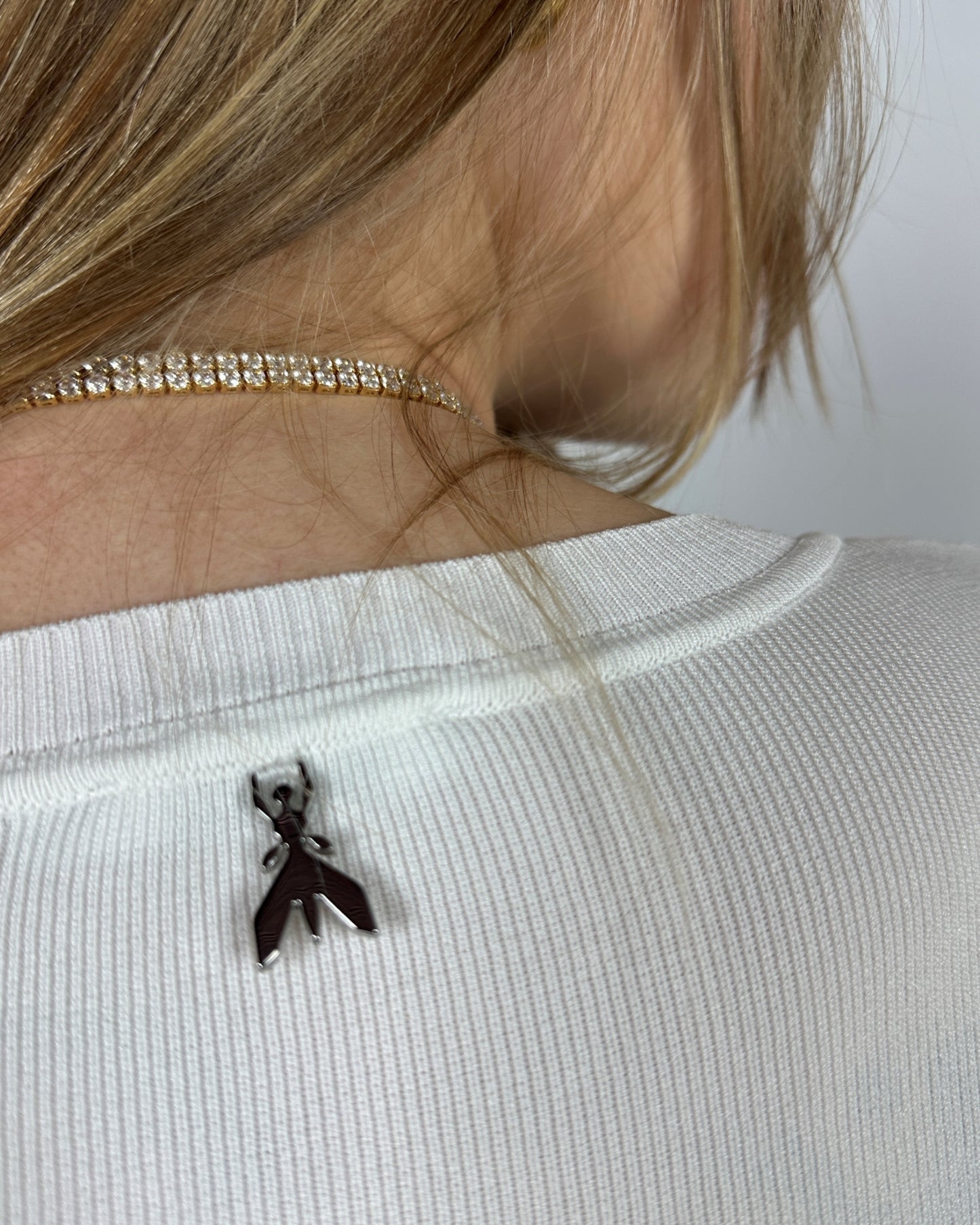 Abito in maglia con Spacco