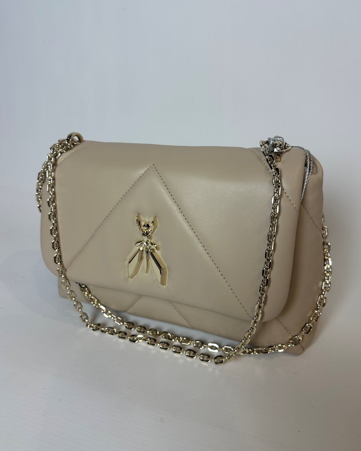 Borsa Tracolla Fly Padded Beige