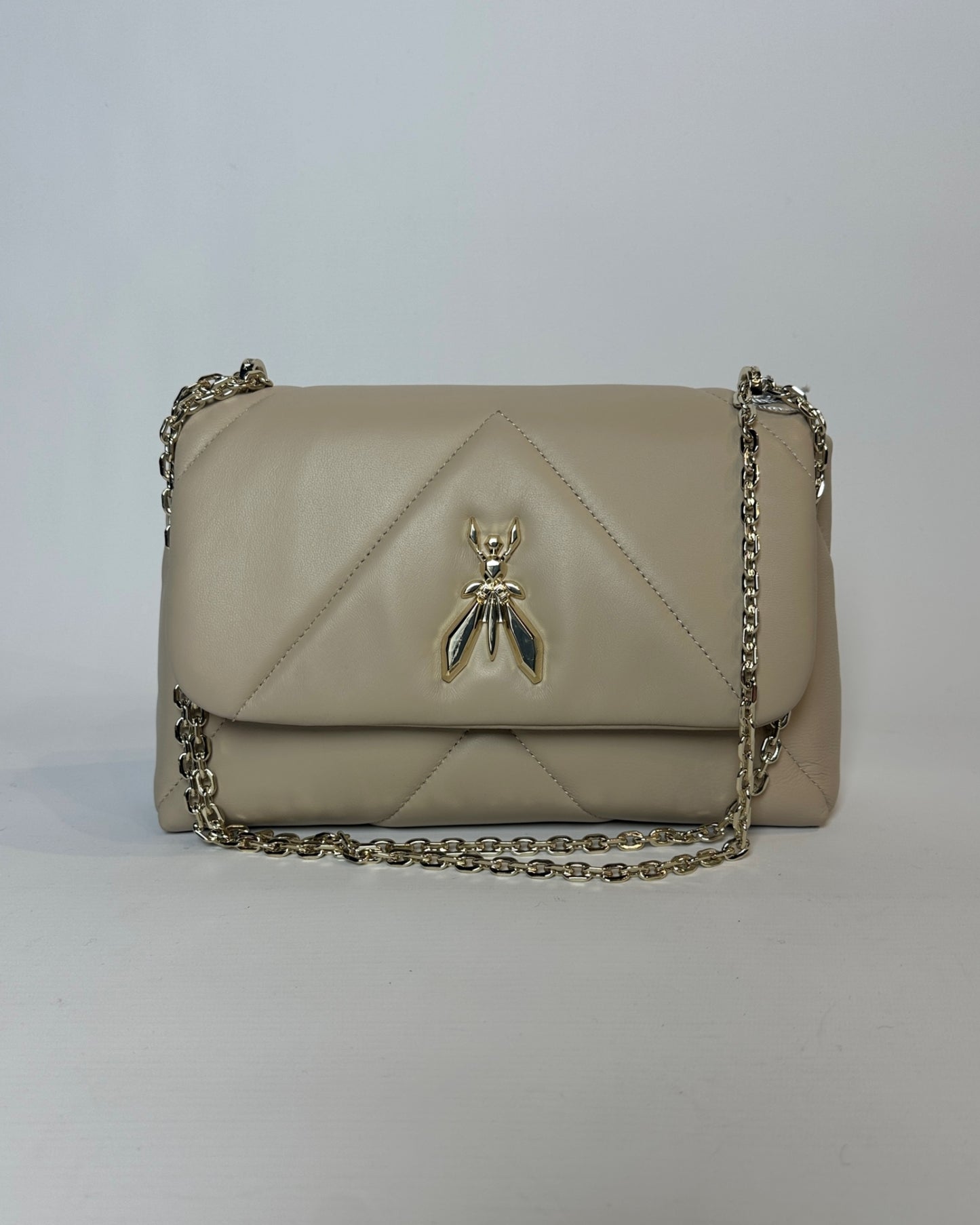Borsa Tracolla Fly Padded Beige