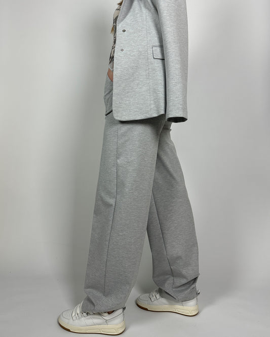 Pantaloni dritti Grigio