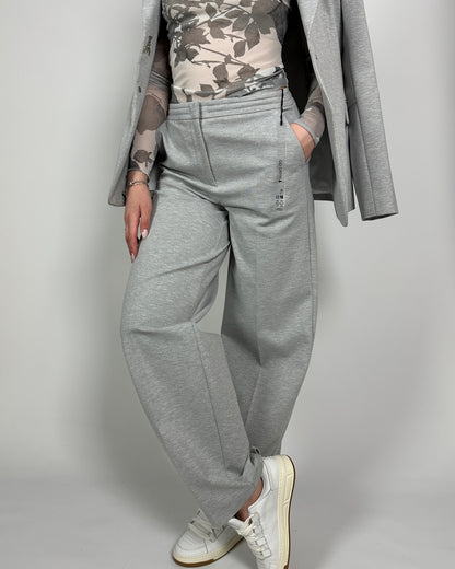 Pantaloni dritti Grigio