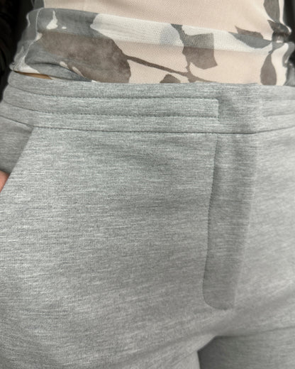 Pantaloni dritti Grigio