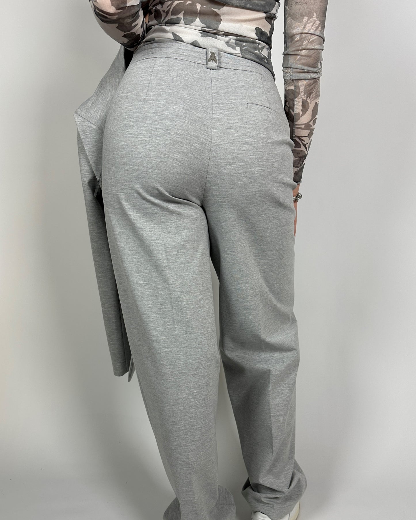 Pantaloni dritti Grigio