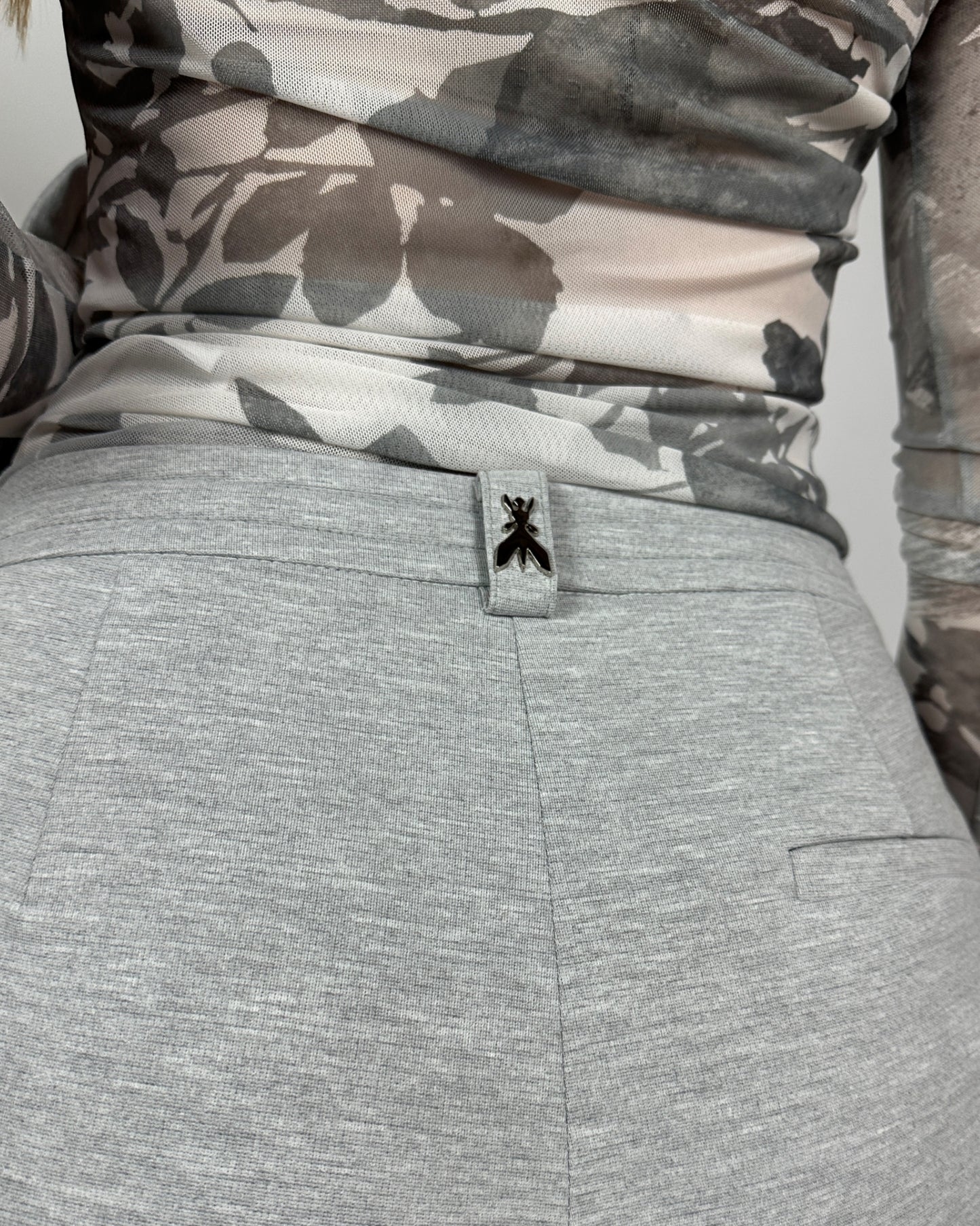 Pantaloni dritti Grigio