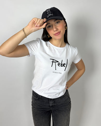 T-shirt Rebel in cotone