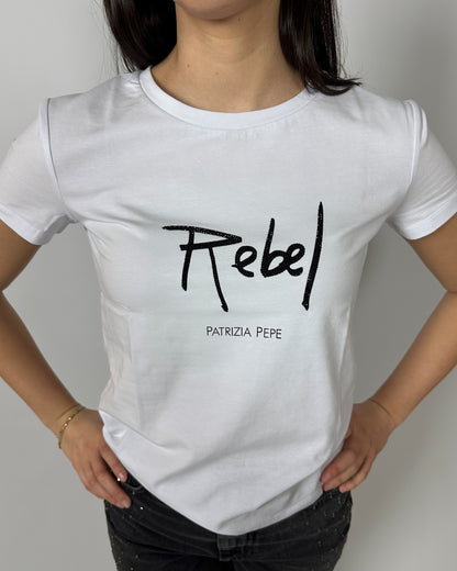 T-shirt Rebel in cotone